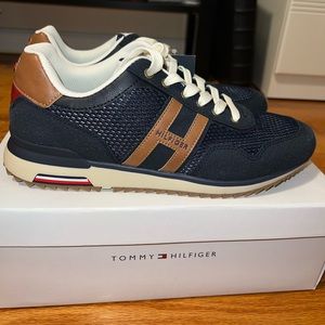 Tommy Hilfiger Mens Sneaker Dark Blue Dressy Casual Valen2